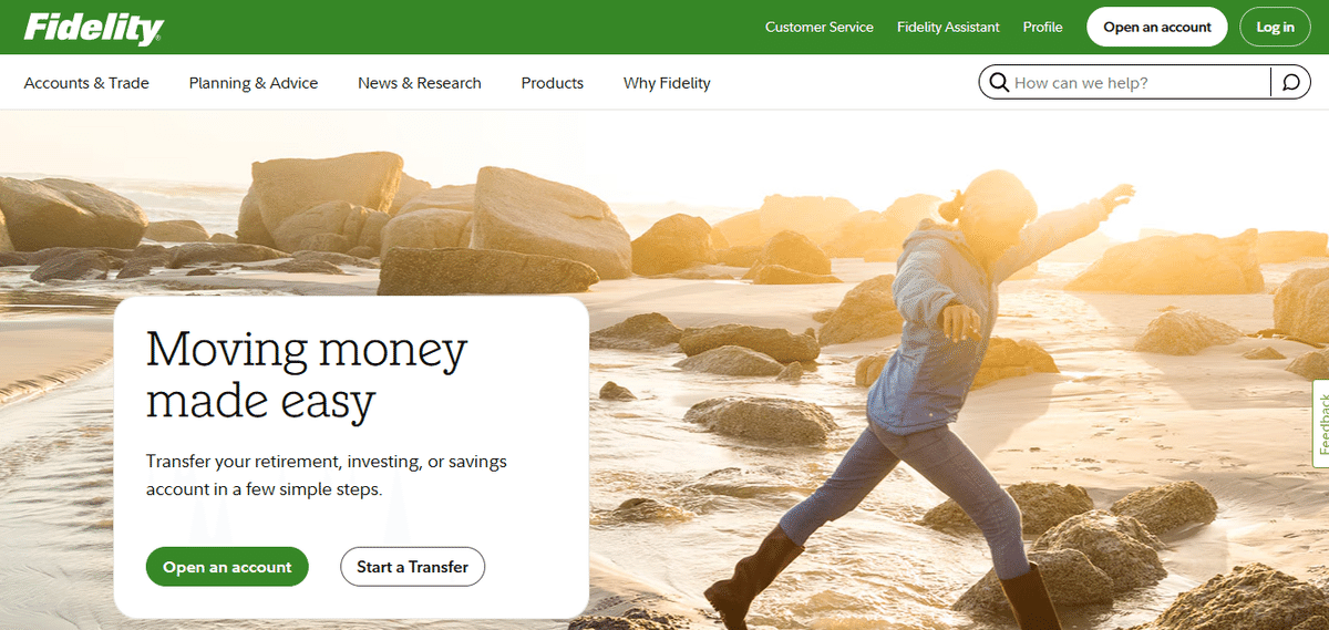 Broker for Options Trading: Fidelity Investments visual