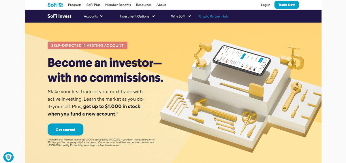 Broker for Options Trading: A Comprehensive Review of SoFi Active Investing visual