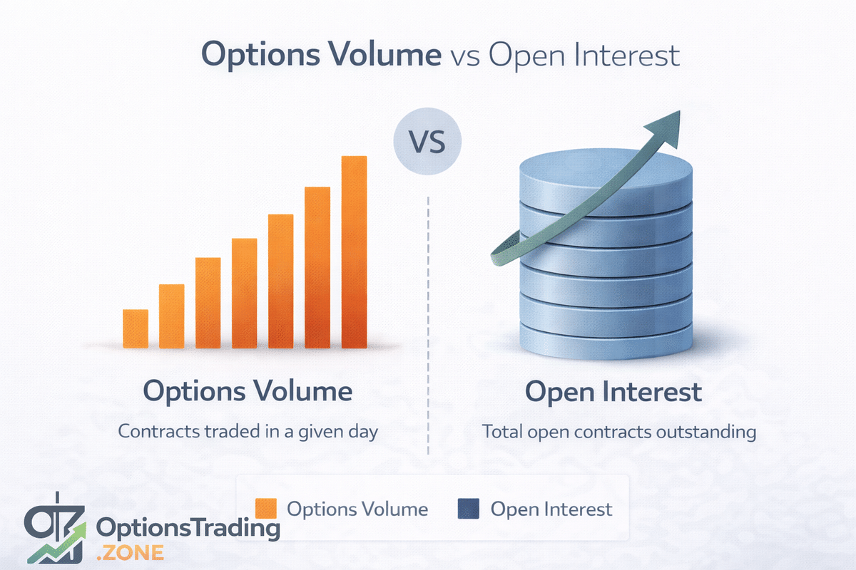 Options Volume vs Open Interest: How to Read Market Activity visual