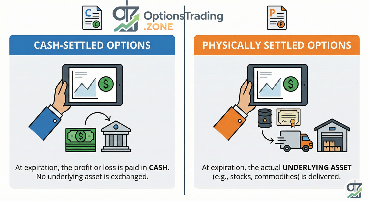 Cash-Settled vs. Physically Settled Options Explained supporting media