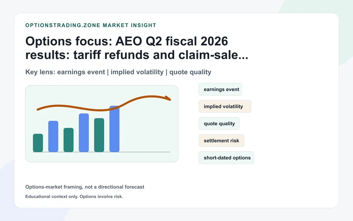 AEO Q2 results: tariff refunds complicate the earnings comparison supporting media