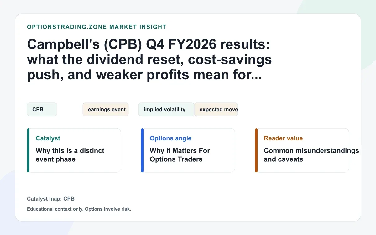 Campbells Q4 FY2026 results: what the dividend reset and FY2027 guide change for CPB options visual