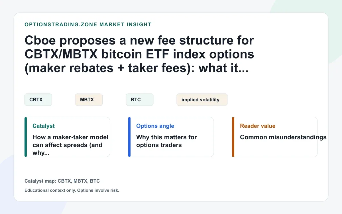 Cboe proposes maker-taker fees for CBTX/MBTX options: what it could mean for spreads visual