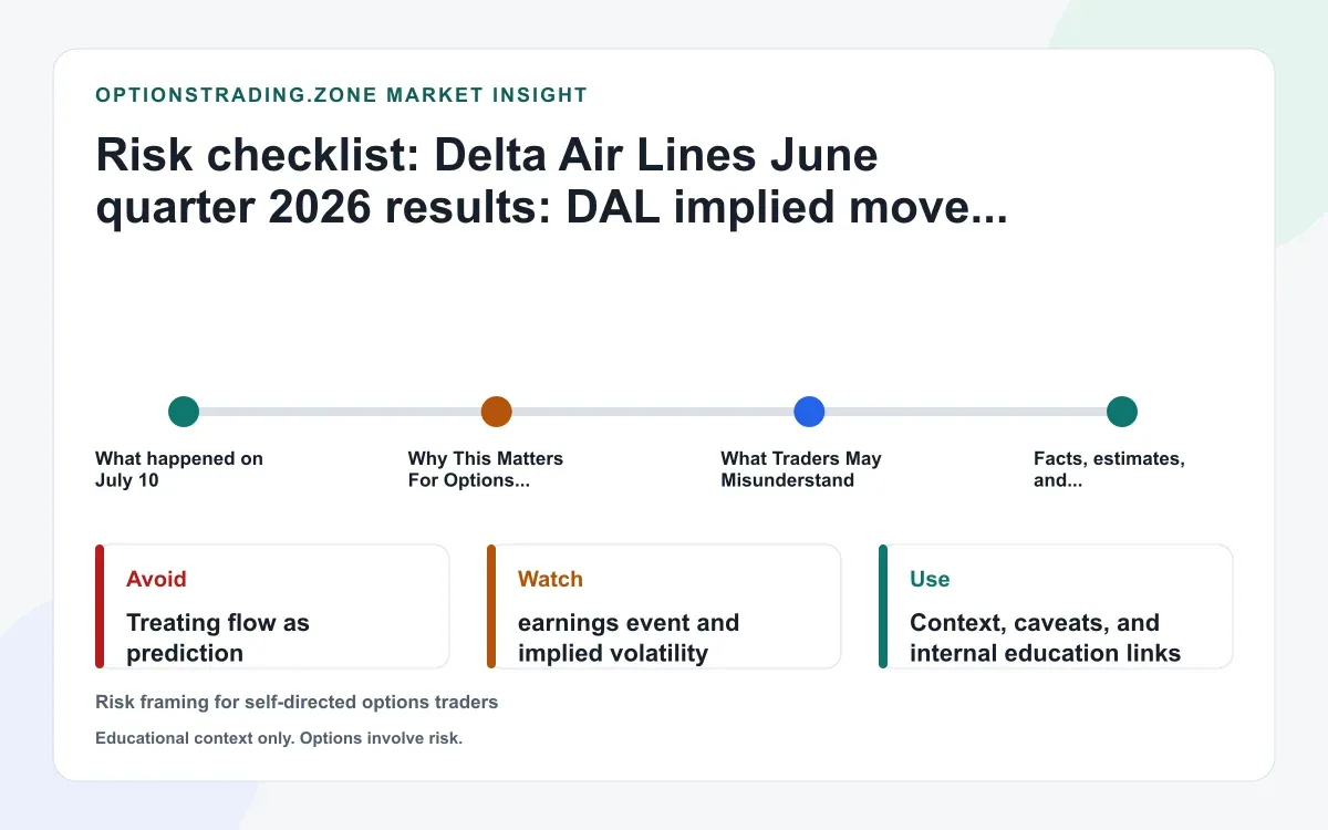 Delta tops June-quarter guidance despite record fuel costs: what DAL options may reprice now supporting media