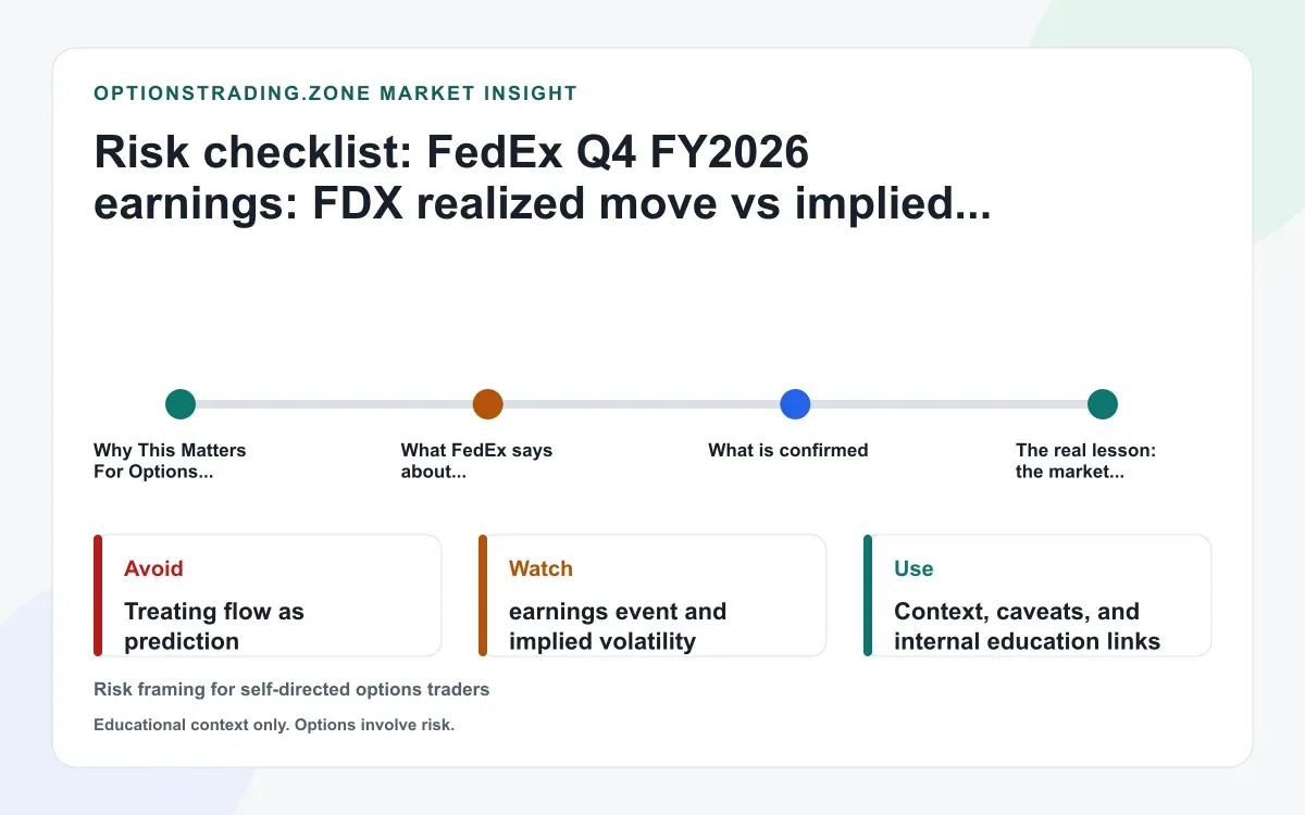 FedEx Q4 earnings: why FDX fell after a revenue and EPS beat supporting media