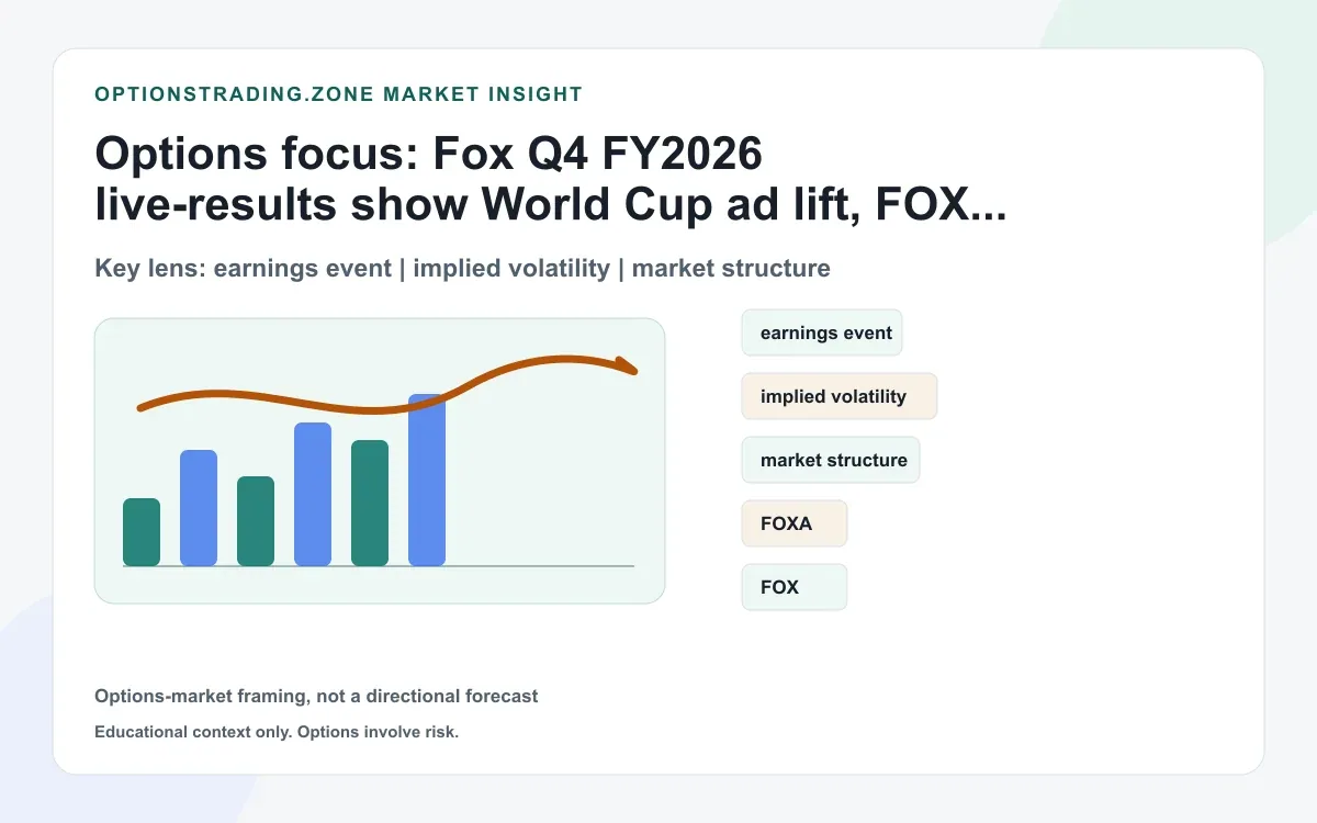 Fox Q4 FY2026 results: World Cup ad surge, FOX One costs, and Roku deal overhang reset the FOX options debate supporting media