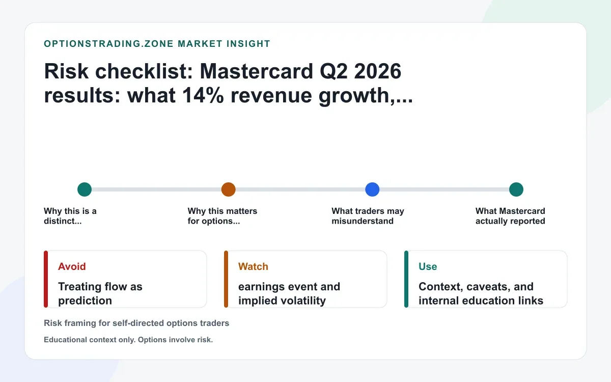 Mastercard Q2 2026 results: what faster cross-border volume and a richer services mix change for MA options supporting media