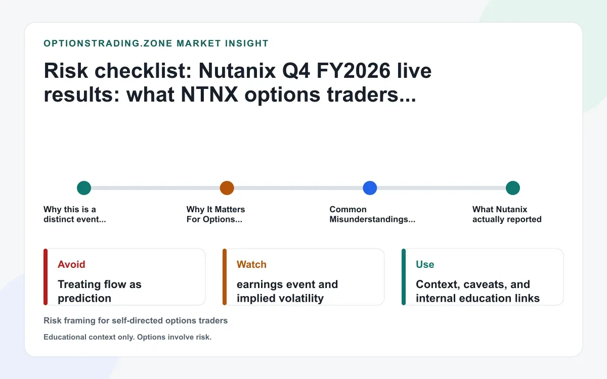 Nutanix Q4 FY2026 live results: what NTNX options traders should watch after 16% ARR growth supporting media