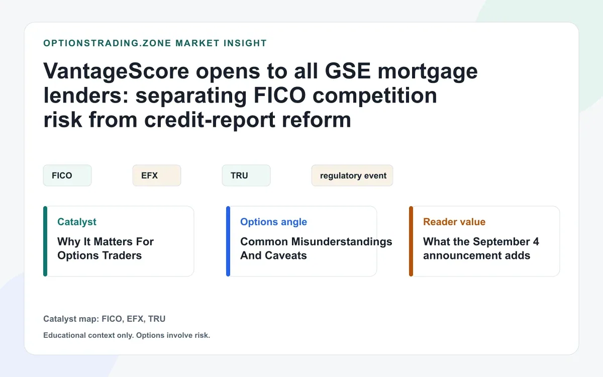 VantageScore's all-lender announcement: what changes for FICO options risk visual
