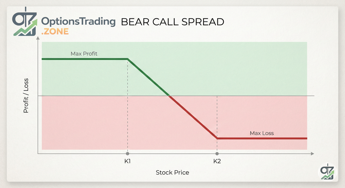 Bear Call Spread Options Strategy: A Comprehensive Guide visual