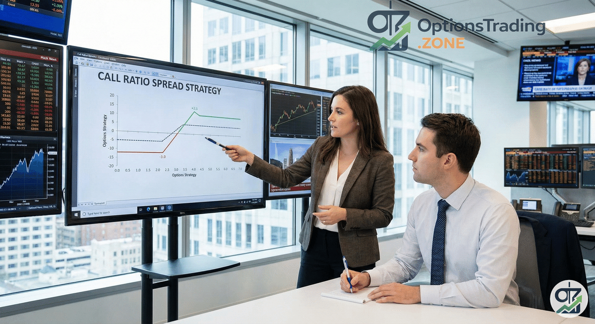 Call Ratio Front Spread Options Strategy: A Comprehensive Guide supporting media