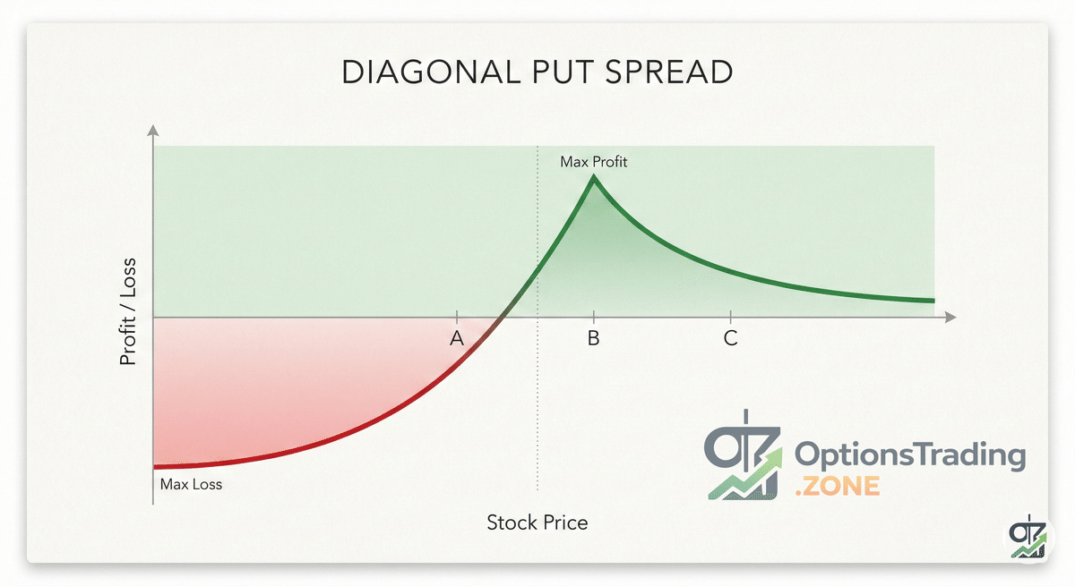 The Diagonal Put Spread: A Comprehensive Guide for Options Traders visual