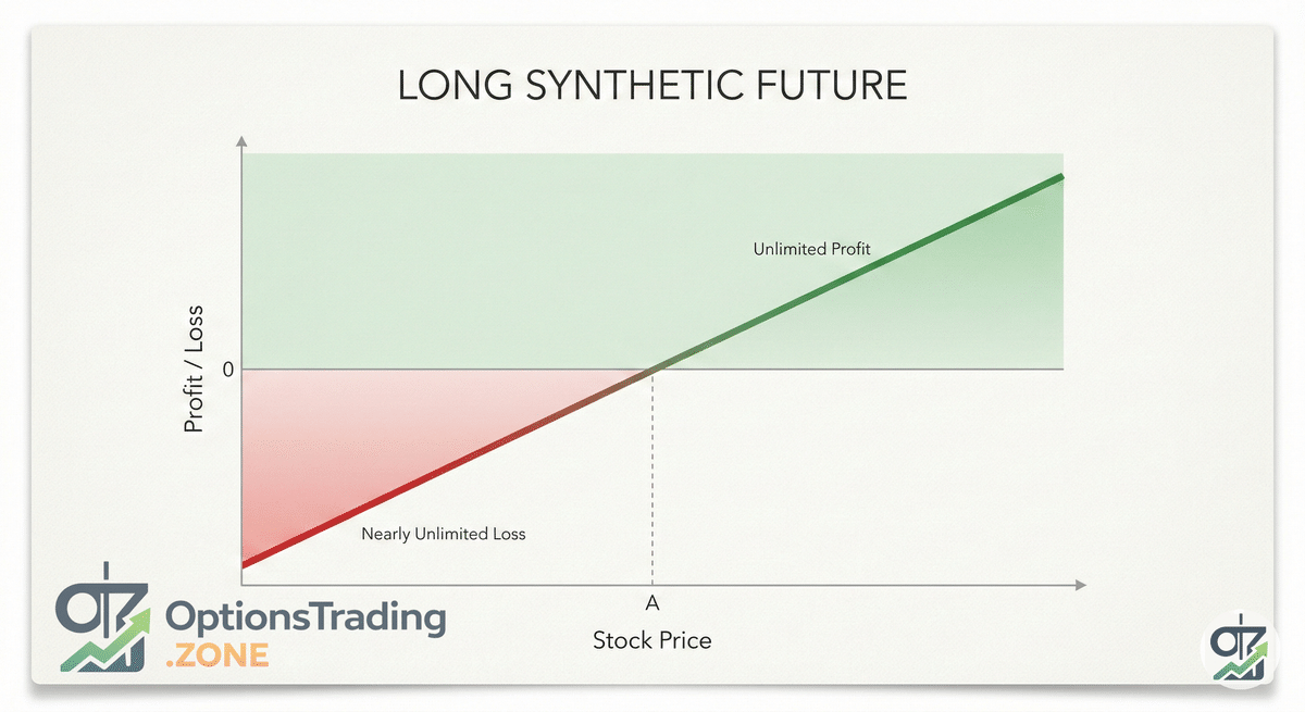 A Comprehensive Guide to the Long Synthetic Future Options Strategy visual