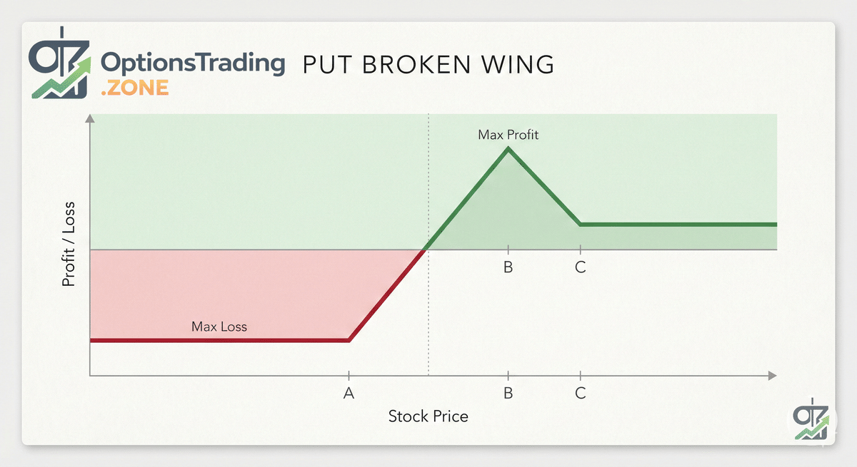 The Broken Wing Butterfly Options Strategy: A Comprehensive Guide visual