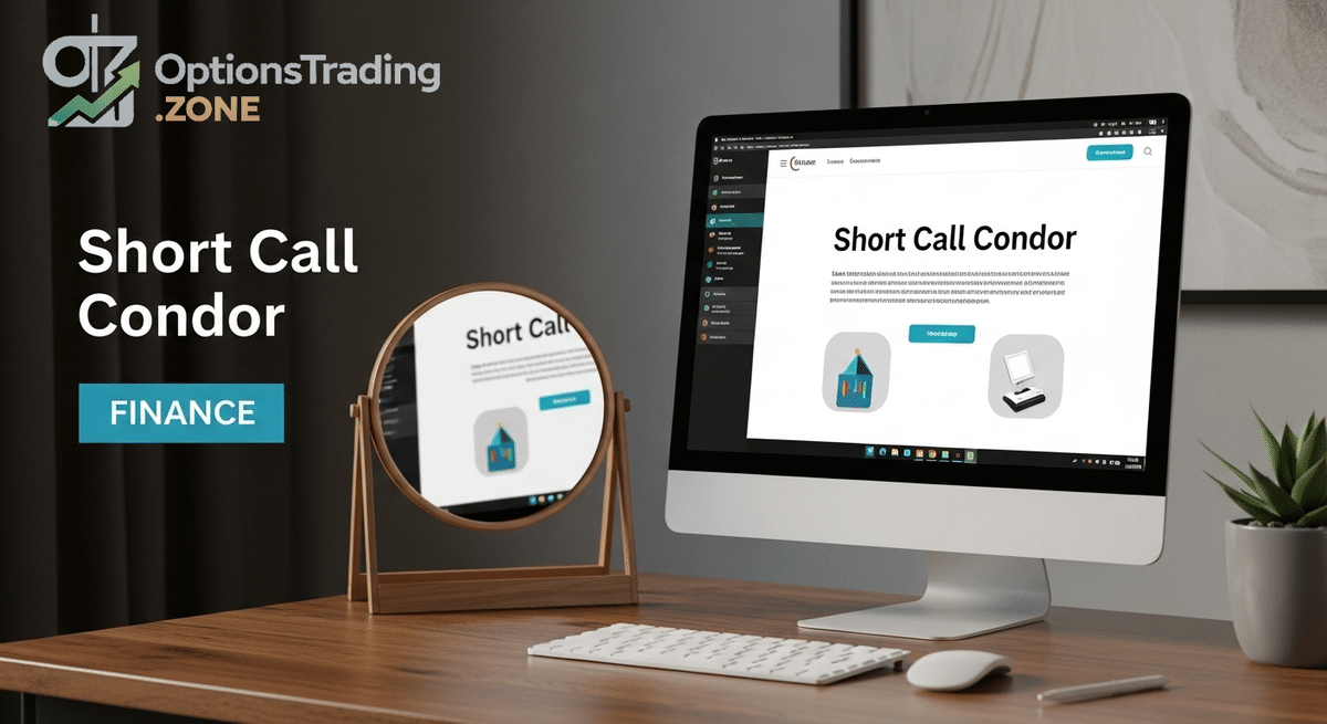 Short Call Condor Options Strategy supporting media