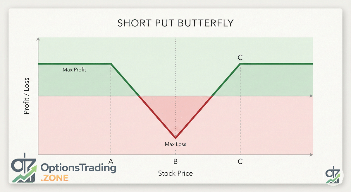 Short Put Butterfly Options Strategy: A Comprehensive Guide visual