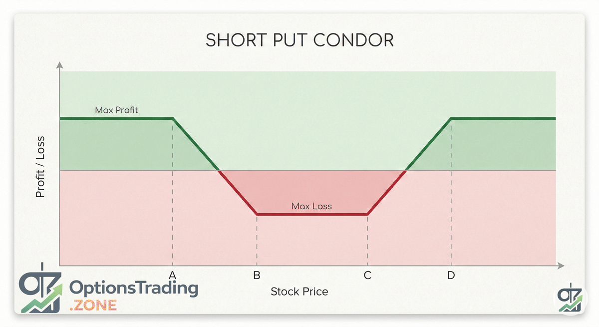 The Short Put Condor Options Strategy: A Comprehensive Guide visual