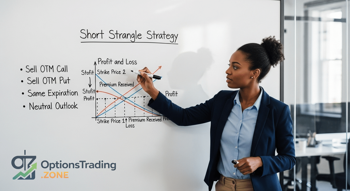 The Short Strangle Options Strategy: A Comprehensive Guide supporting media